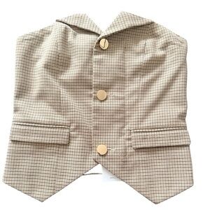 LNA Clothing Carina Houndstooths Bustier XS